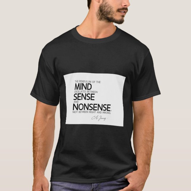 Camiseta sentido y tontería - carl jung Classic T-Shirt2.pn (Anverso)