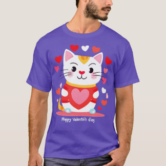 Camiseta Sentidos Whiskers Día de San Valentín Fantasía fel