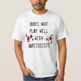 Camiseta Sentimiento anti del narcisismo con las