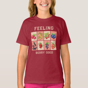 Camiseta SENTIMIENTO BERRY BUENO Personalizado Strawberry B