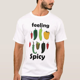 Camiseta Sentimiento de Pimienta Chili Fiesta de Partido Pi