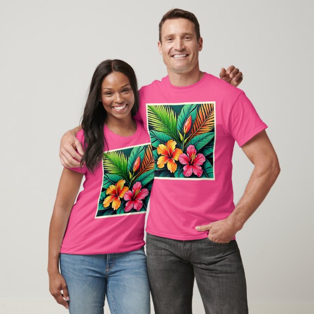 Camiseta Sentimientos Coloridos: Rostro Abstracto (Unisexo)