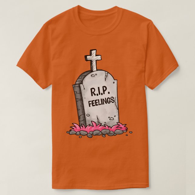 Camiseta Sentimientos de RIP (Diseño del anverso)