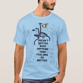 CAMISETA ¡SENTIMIENTOS IMPORTANTES CAMISETAS!