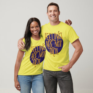 Camiseta Sentimientos No Son Hechos Recuperación