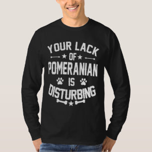 Camiseta Sentimientos perturbadores de Perros de Pomerania