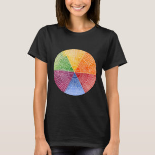 Camiseta Sentimientos Terapia de la tabla de emoción de las