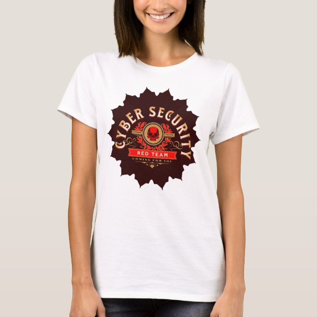 Camiseta Sentinel del Equipo Rojo de Ciberseguridad (Anverso)