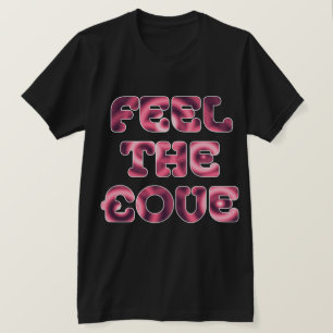 Camiseta Sentir el amor de £- Textura de anillos