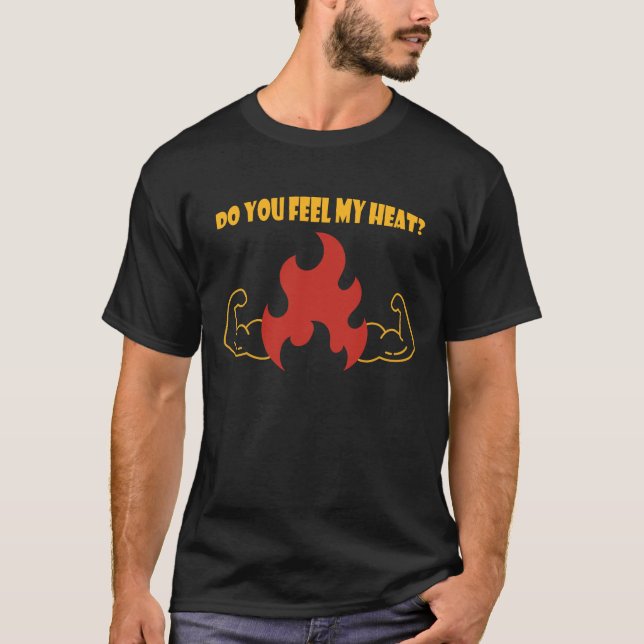 Camiseta Sentir el calor de la fuerza (Anverso)