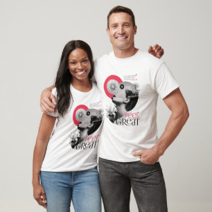 Camiseta Sentir genial surrealista relajante collage