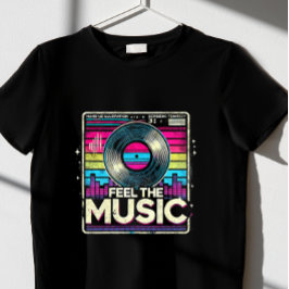 Camiseta sentir la música