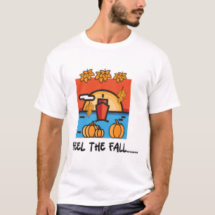 Camiseta Sentir las vibraciones de la temporada otoño