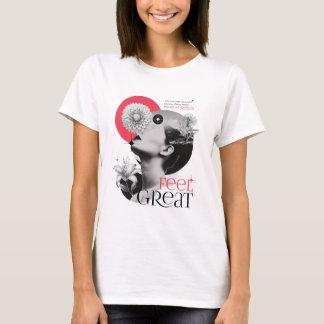 Camiseta Sentir un gran collage