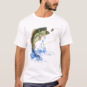 Camiseta Señuelo de salto de la pesca de la lubina