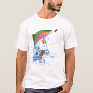 Camiseta Señuelo de salto de la pesca de la trucha arco