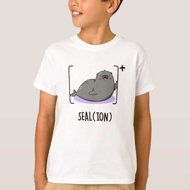 Camiseta Seol Ion Funny Sea Lion Pun (Anverso)