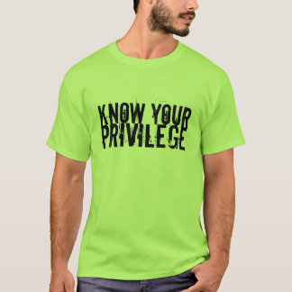 Camiseta Sepa su privilegio