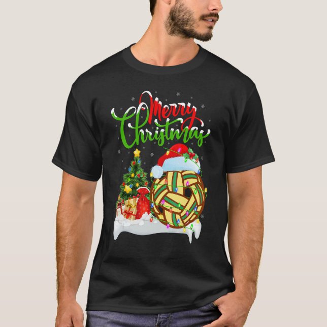 Camiseta Sepak Takraw   Xmas Decorations Sepak Takraw Chris (Anverso)