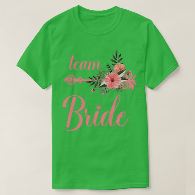 Camiseta Separación de soltero de novias casadas con novias (Diseño del anverso)