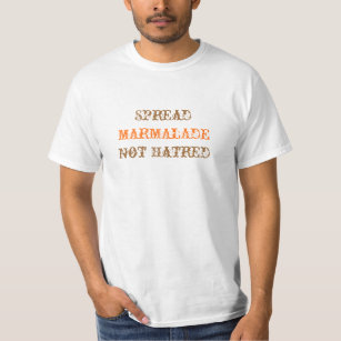 Camiseta Separe el odio de la mermelada no