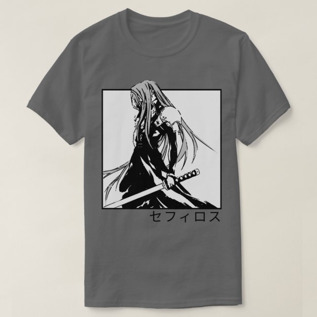 Camiseta sephiroth ffvii (Diseño del anverso)