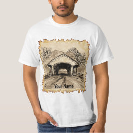 Camiseta Sepia Covered Bridge