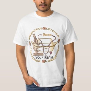 Camiseta Sepia fresca enfermera
