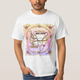 Camiseta Sepia fresca enfermera