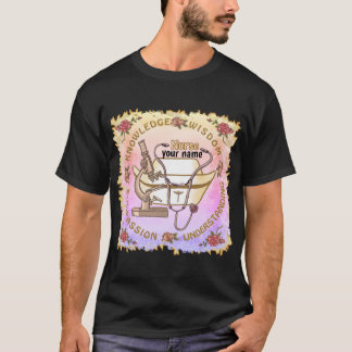 Camiseta Sepia fresca enfermera