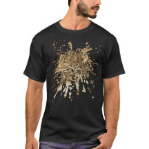 Camiseta Sepia Leopardo