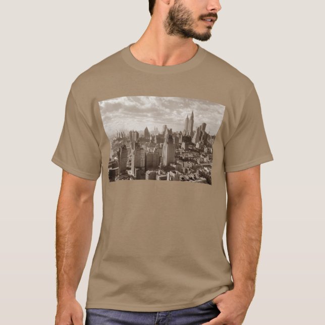 Camiseta Sepia Nueva York (Anverso)