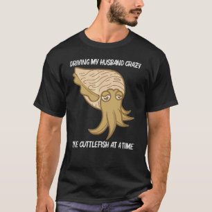 Camiseta Sepia Para Mujeres Mamá Criatura Marina Animal