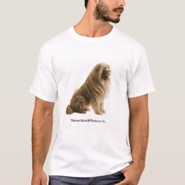 Camiseta Sepia Tibetan Mastiff T-Shirt