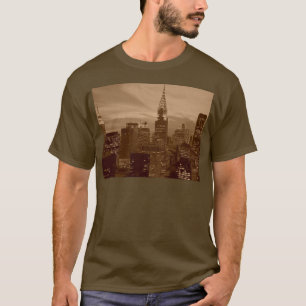 Camiseta Sepia Tone New York