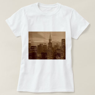 Camiseta Sepia Tone New York