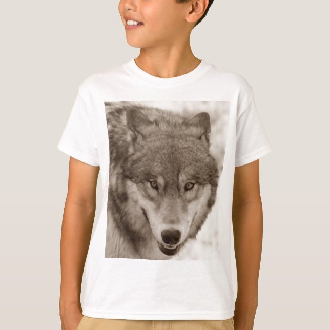 Camiseta Sepia Wolf (Anverso)