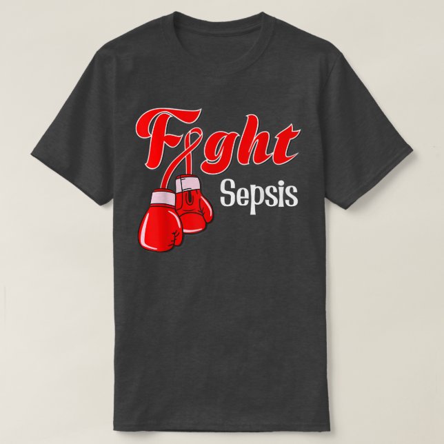 Camiseta Sepsis awareness tshirt, Sepsis awareness tshirt f (Diseño del anverso)
