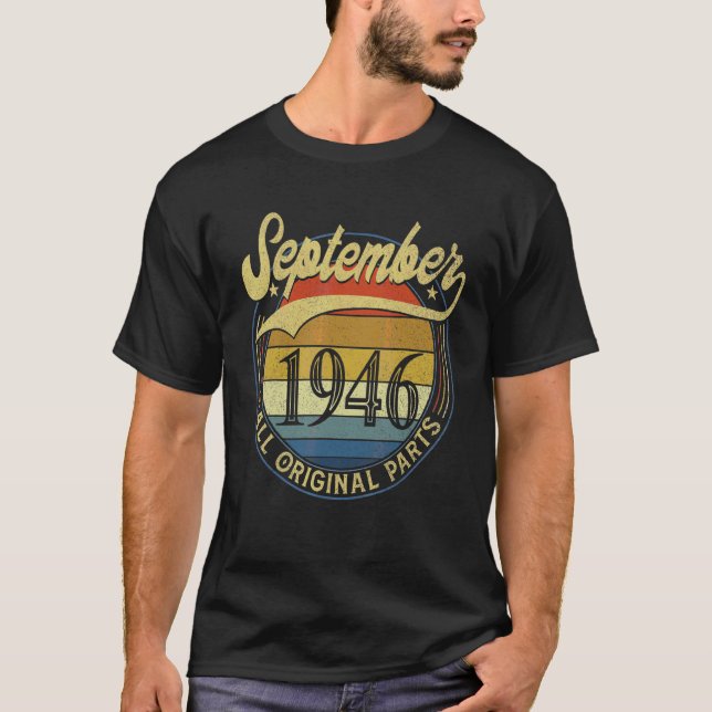 Camiseta Septiembre de 1946 Todos los componentes originale (Anverso)