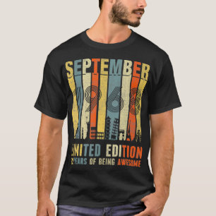 Camiseta Septiembre de 1968 Regalo de cumpleaños número 52 
