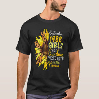 Camiseta Septiembre De 1988 Los Chicas Se Mezclan Con El Hu