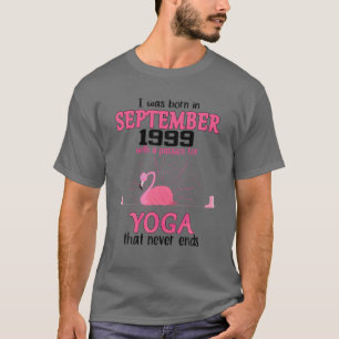 Camiseta Septiembre De 1999 Con Una Pasión Por El Yoga Que