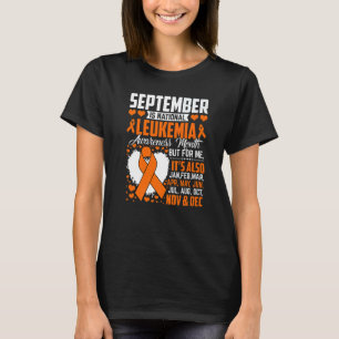 Camiseta Septiembre Es Guerra Del Mes De Concienciación Sob