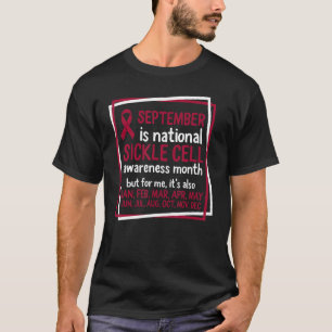 Camiseta Septiembre Es Mes Nacional De Concienciación Sobre