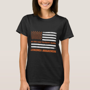 Camiseta Septiembre Usa Cinta Naranja Conciencia del Cáncer