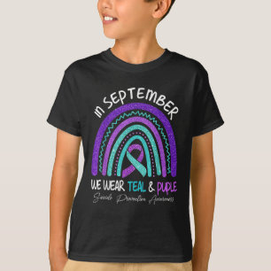 Camiseta Septiembre Usamos Verde azulado & Previsto Sui