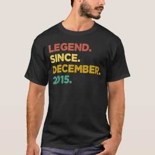 Camiseta Séptima leyenda de 7 años desde diciembre de 2015