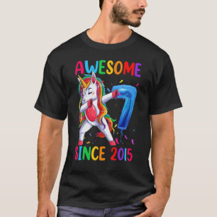 Camiseta Séptimo Alojamiento De Unicornio Para Chicas Impre