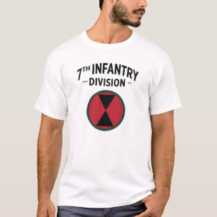 Camiseta Séptimo distintivo de la División de Infantería