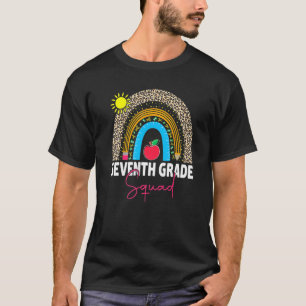 Camiseta Séptimo Grado Chica Arcoiris Equipo De Profesores